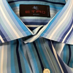 Men’s Etro button down shirt Sz L-XL